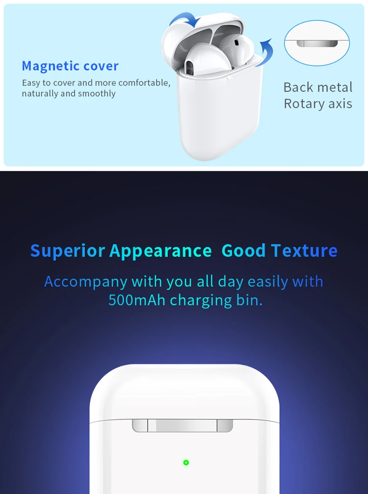 Factory TWS 5.0 Bluetooth Headphone Wireless Earphones Stereo Sweatproof Earbuds - ANKUX.COM