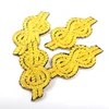 Embroidery Garment Patch Maker Custom Logo Laser Cut Embroidered Patches with Adhesive Back