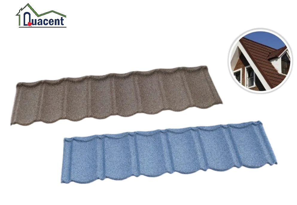 50 Years Warrant Stonecoated Metal Roof Shingles Top High Quality Blue