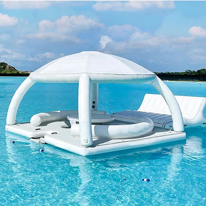 Floating Beer Pong For Pool Floating Cabana Bar For Pool FUNBOY