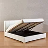 Elegant high-end modern Korean style queen size each bed with storage bed bedroom furniture