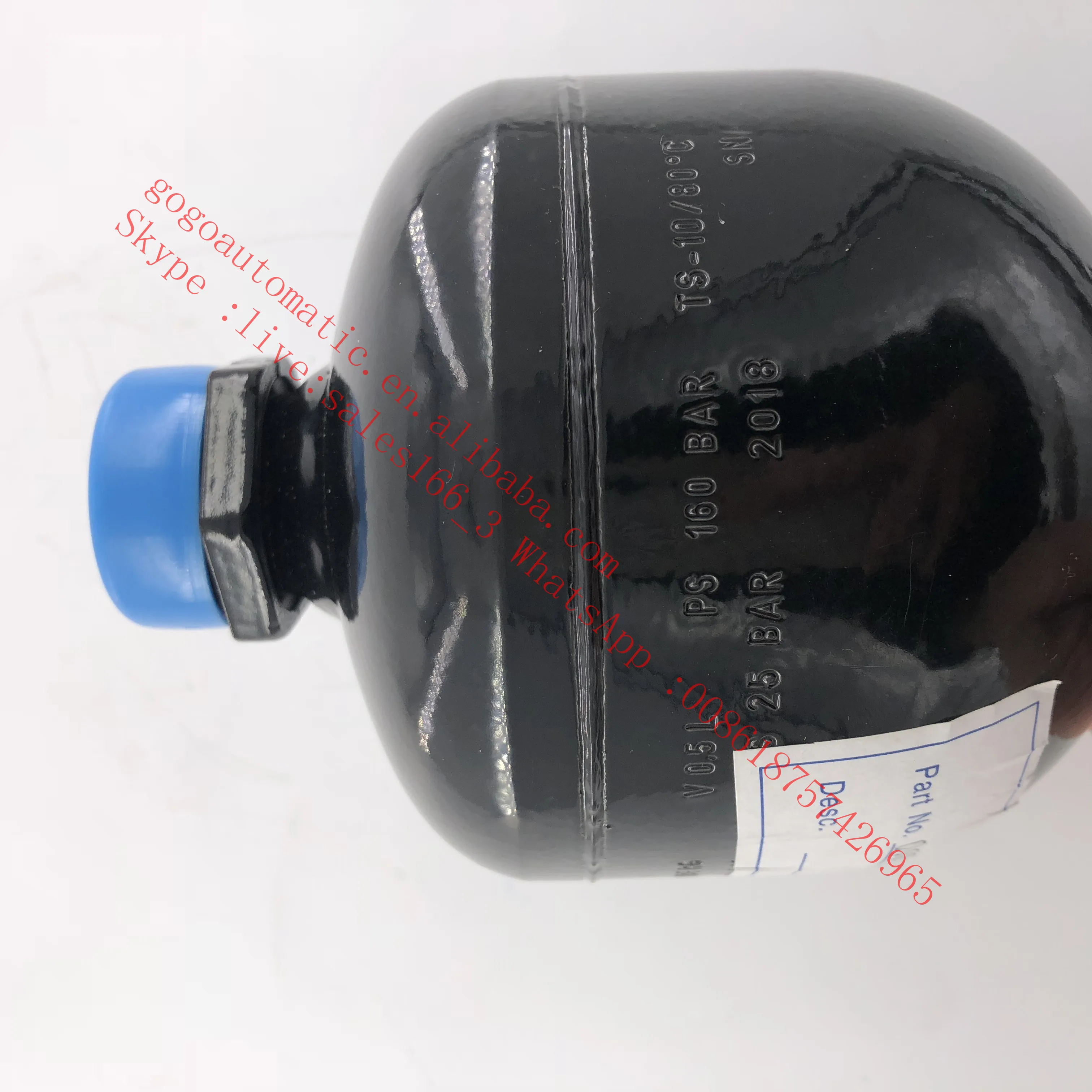 0009821006 hydraulic Accumulator Forklift Parts 0009821009 hydraulic