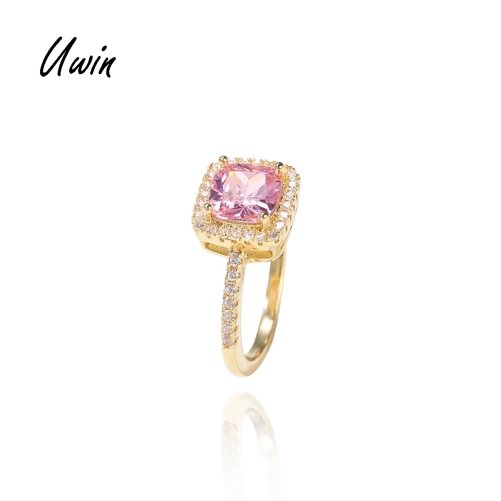 New Arrivals Iced Out Pink Baguette CZ Ring Women Rapper Finger Rings hip Hop Bling Female Jewelry, Gold color / silver color
New Arrivals Iced Out Pink Baguette CZ Ring Women Rapper Finger Rings hip Hop Bling Female Jewelry, Gold color / silver color