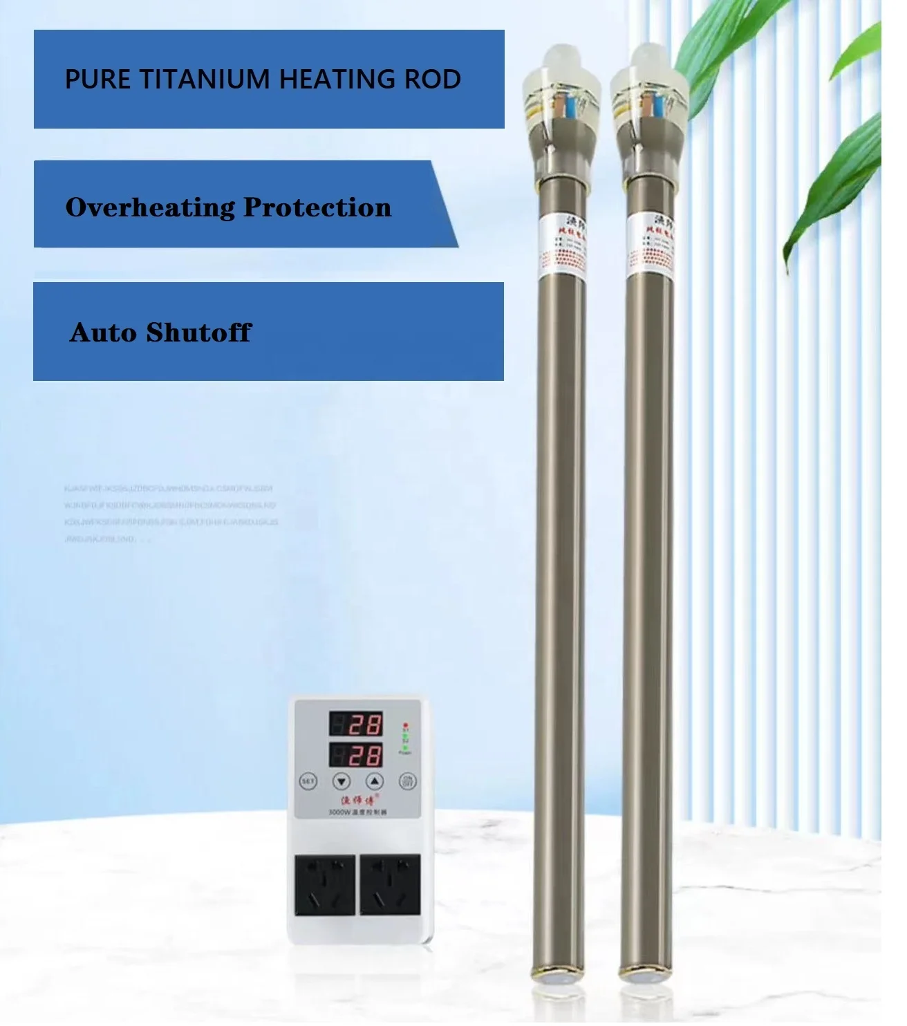 Titanium Water Heater Titanium Tank Heater Immersion Heaters For Fish ...