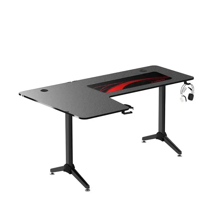 L Shape Gaming Desk Corner Desk Big Size Racing Gaming Computer Desk