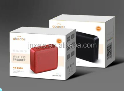 AB-BS06 speaker for incoming calls BT speaker for hands-free calls BT back voice prompt power display TWS compact stereo series - ANKUX.COM