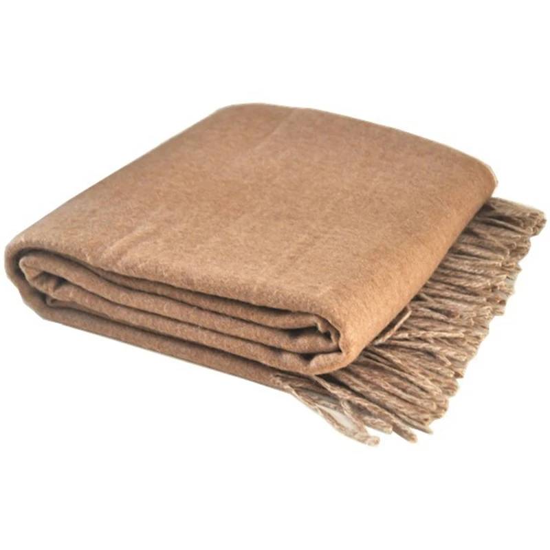 Blue Phoenix Doublesided Blanket 100 Camel Hair Wholesale Borrego