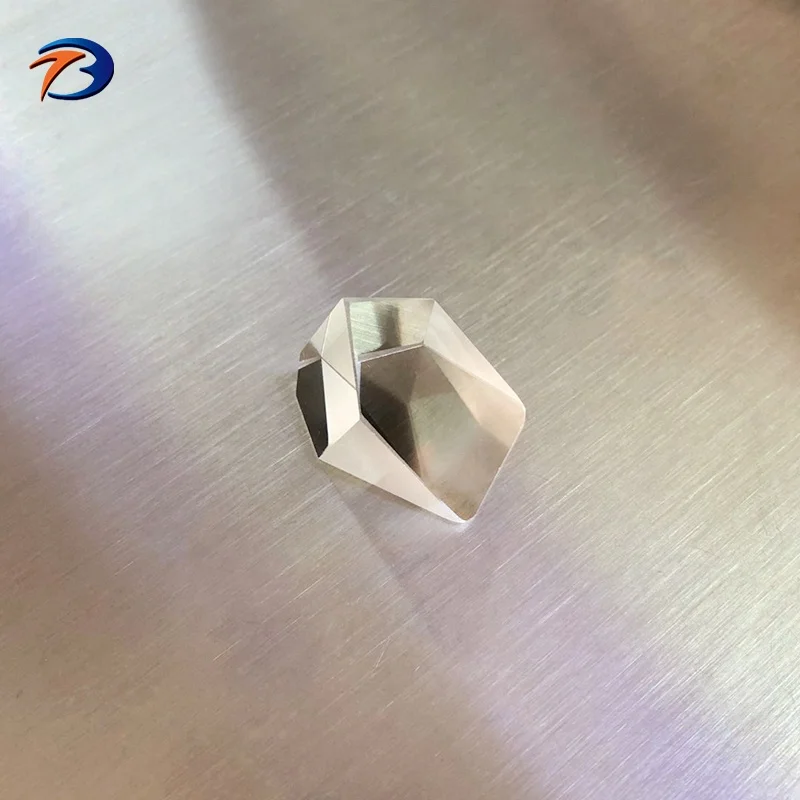 Custom-made Bk7/k9/ fused silica/ quartz Roof Prism for telescope penta prism lens