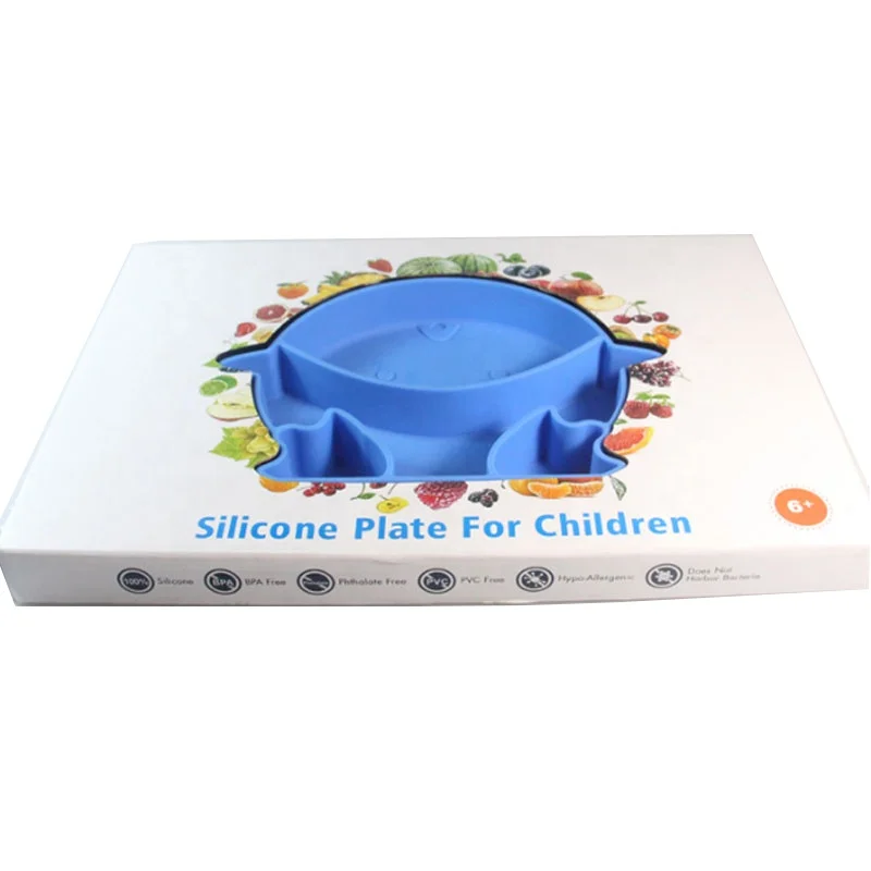 Bpa Free,Heatresistant And Soft Baby Feeding Mat Silicone Baby Suction