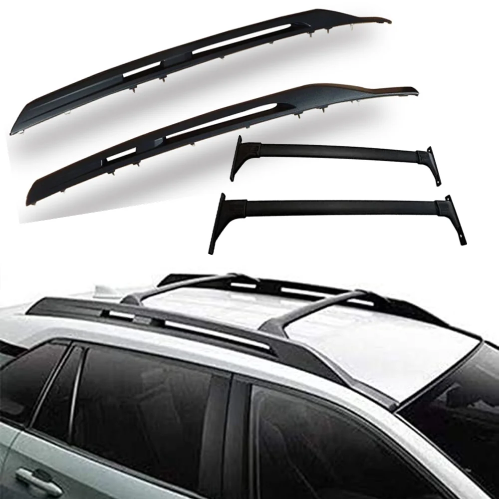 Car Removable Roof Rack Luggage Black Oem Cross Bar Aluminum 4x4 ...