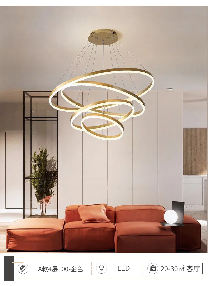 Aluminum 5 Tier Ceiling Lights European style living room villa hotel luxury modern classic vintage lobby chandelier