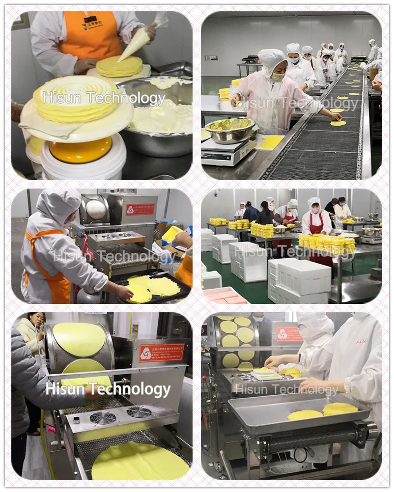 Automatic Durian Machine French Mille Crepe Making Machine Mille Crepe