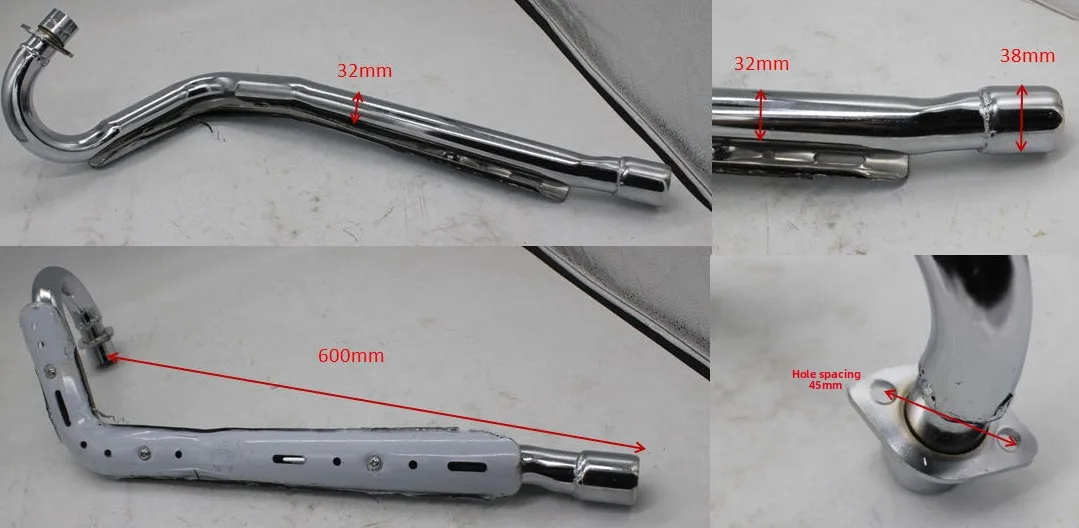 Flying Eagle Off-Road Motorcycle Exhaust Muffler Aluminum Alloy CRF50 ...