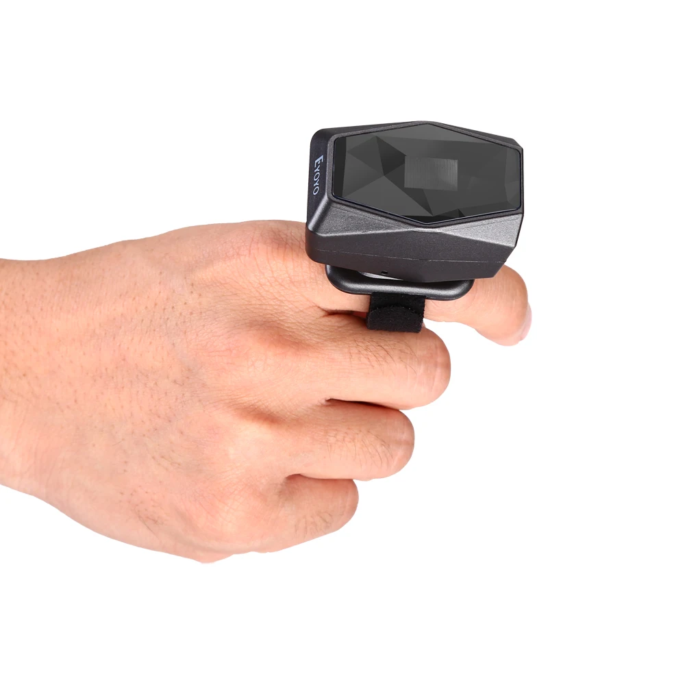 Eyoyo 2d Wearable Ring Barcode Scanner,Mini Portable 3in1 Usb Wired
