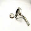 OEM Aluminum Tube CNC Machining Service, CNC Turning Precision Aluminum Part, Custom Red Anodized Aluminum Coffee Machinery Part