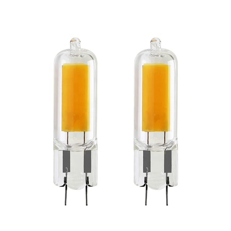 Non-Dimmable 1.5W 150LM G4 COB LED Light Bulb AC/DC 12V G4 Bi Pin Base Halogen Replacement Bulb