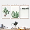 Picture photo frame direct creative teak magnet poster frame living room decoration wood poster hanger