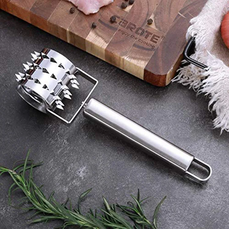 Stainless Steel Meat Tenderizer Tendering Steak Beef Pork Chicken ...