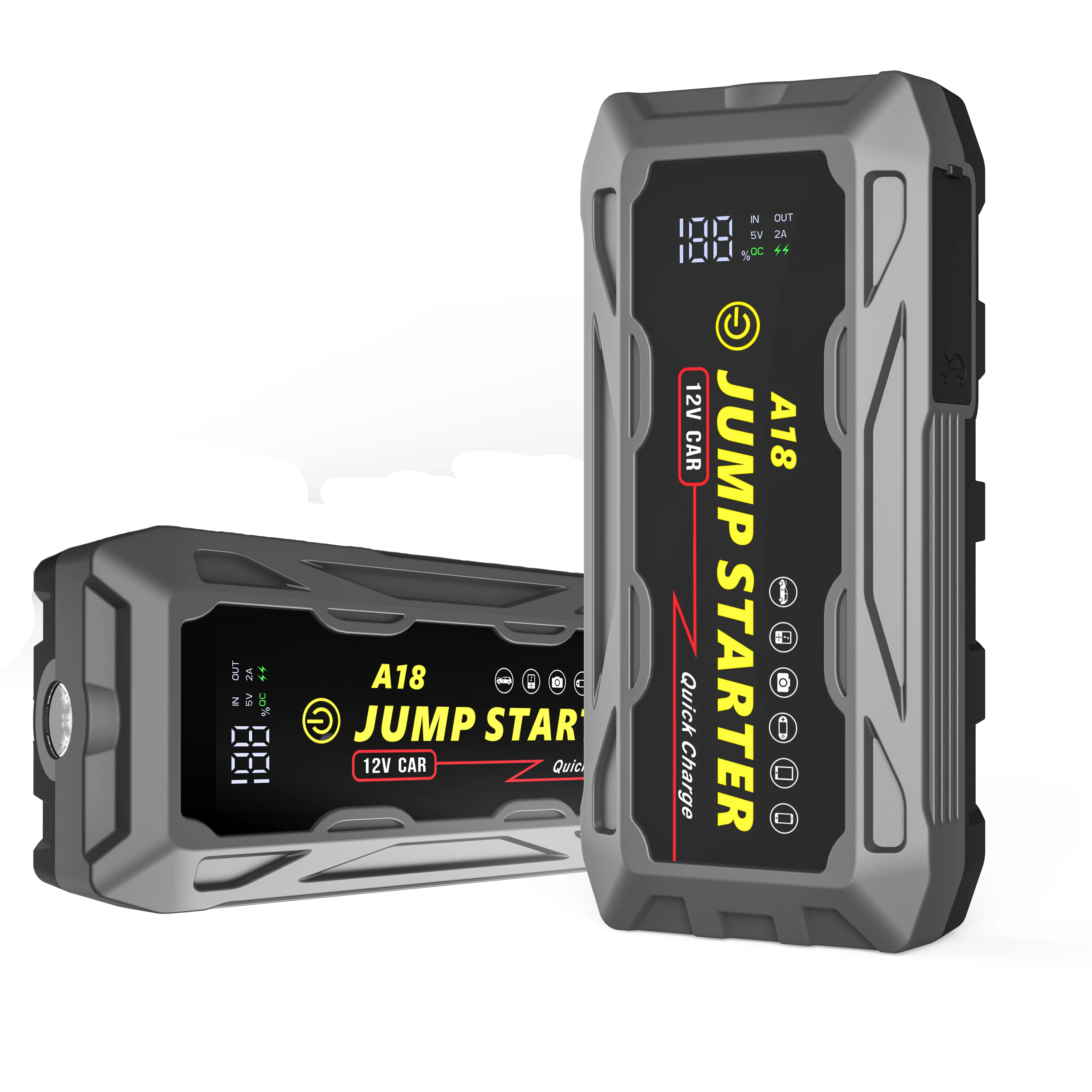 High Power Car Jump Starter 74000mwh Multifunction Car Jump Starter