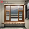 hurricane impact large optical fire rated low e glass window used in residential