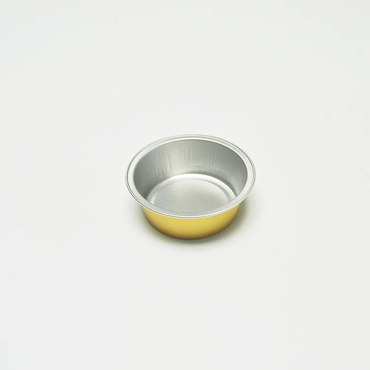 Disposable Round Aluminium Foil Container Cake Baking Tray Food