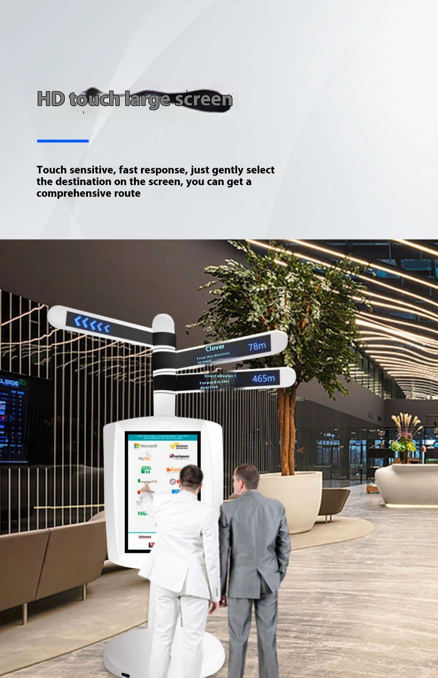 Customized Intelligent Indoor Drainage Signboard Smart City Voice ...
