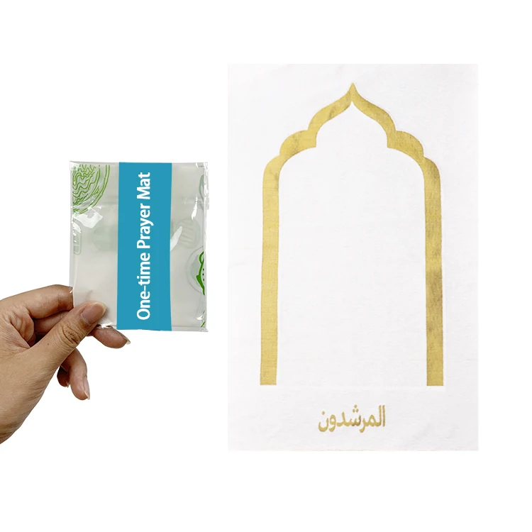 Sejadah Folding Muslim Pocket Disposable Prayer Mat Buy Disposable