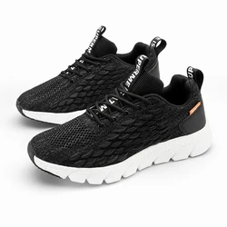 Mens Athletic Walking Blade Shoes Fashion Running Tennis Sneakers Lace Up Fish Scale Boat Casual Shoes Wholesale Factory
