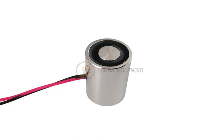 10Kg 20Lbs Dc 6v 12v 24v Keep Solenoid Permanent Circular Holding Reverse Electromagnet