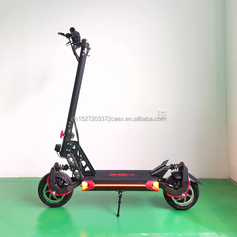 Teverun Blade X Pro Electric Scooter 2400w 60v 23 4ah 75kmh 80km Range Double Motor Optional