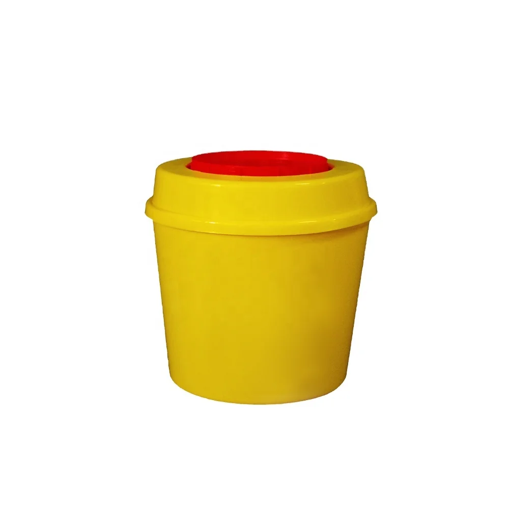 high quality Round Sharp Container New polypropylene plastic without pvc  1L/2L/3L/4L/5L/6.5L/8L/10L/15L safety box factory