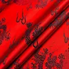 Japanese Dragon Horse Polyester Brocade Fabric for Spring Festival Art Package