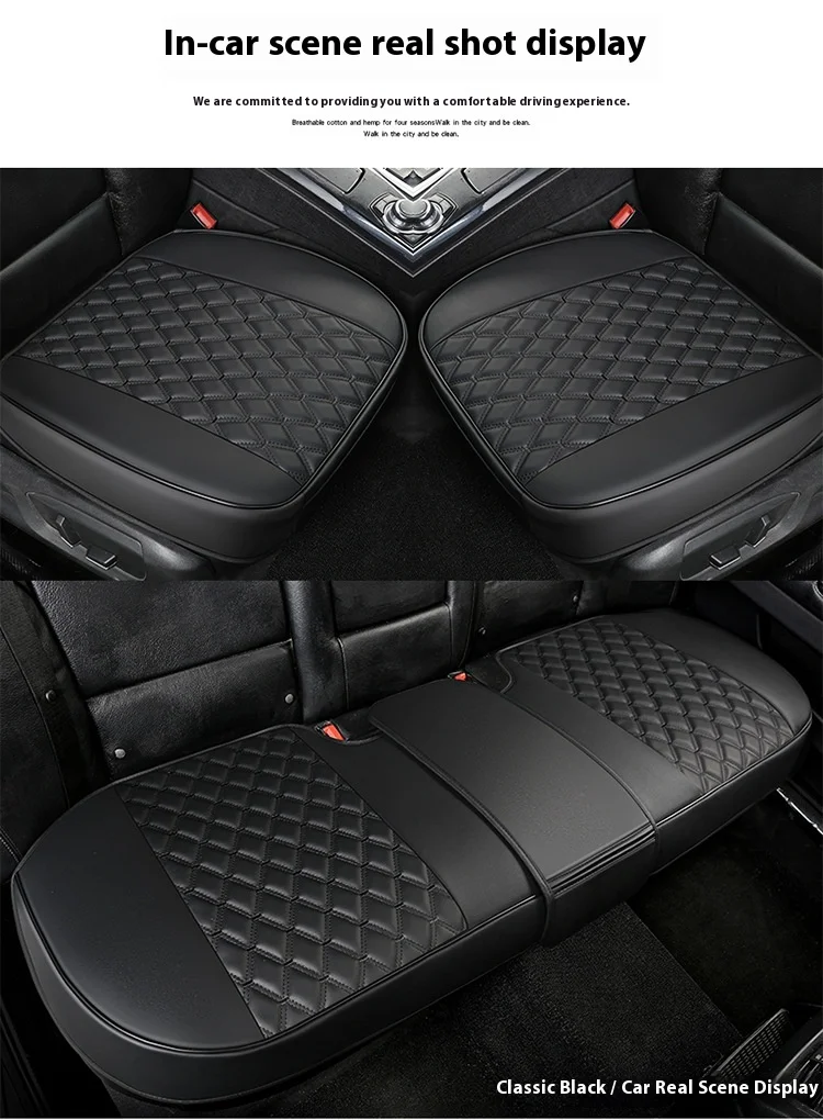 Amazon Wish Hot Selling All Seasons Universal Car Seat Cover with Full Backrest Surround Car Seat Cover factory