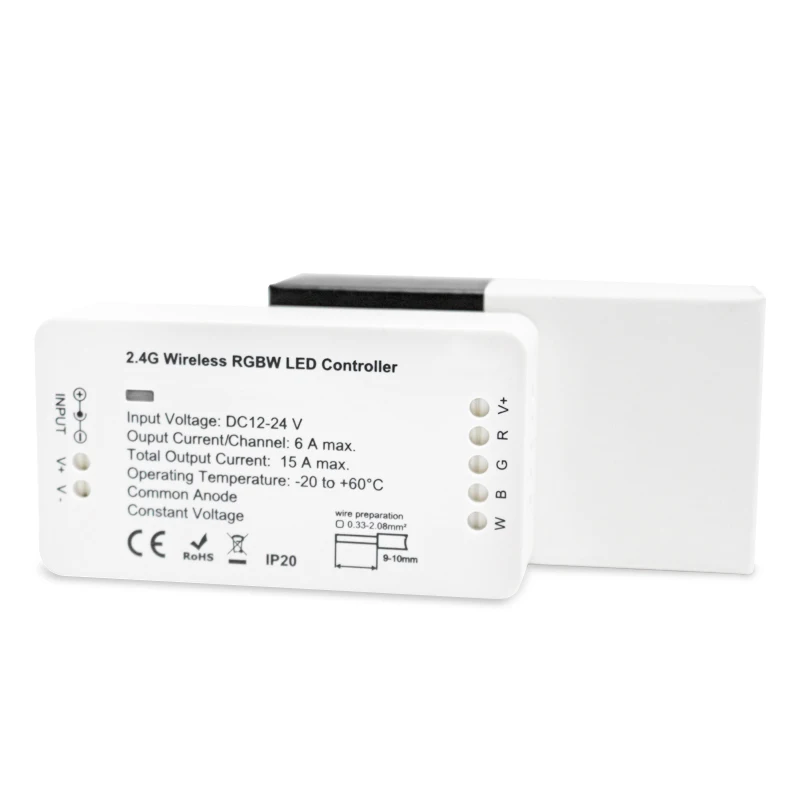 zigbee 2.4g WIFI controller for RGBW led strip light