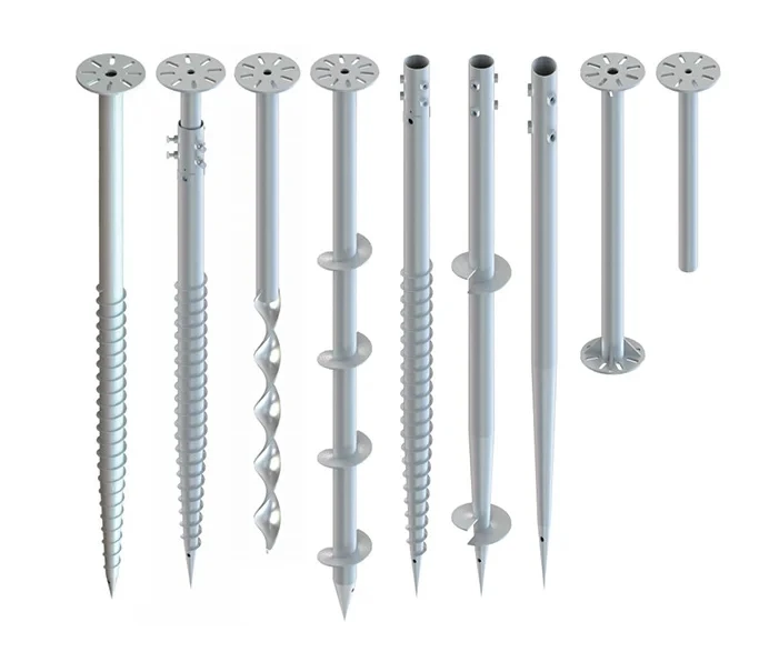 China Galvanized Metal Ground Spiral Piles Screw Anchor - Buy Spiral ...