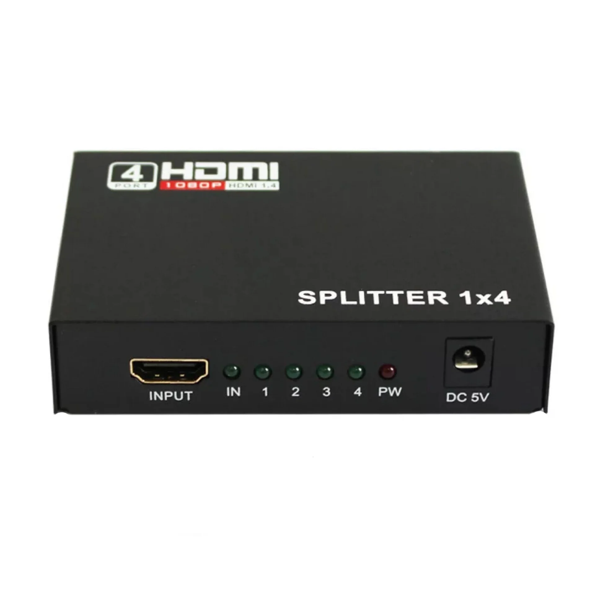 Hdmi Splitter 1x4 Converter Adapter 1080p Amplifier Hdmi Switch 1 In 4 Out Hdmi Converter
