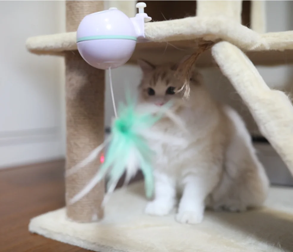 Cat Toys Laser Toy With Usb Add To Any Scratching Post 360 Degree