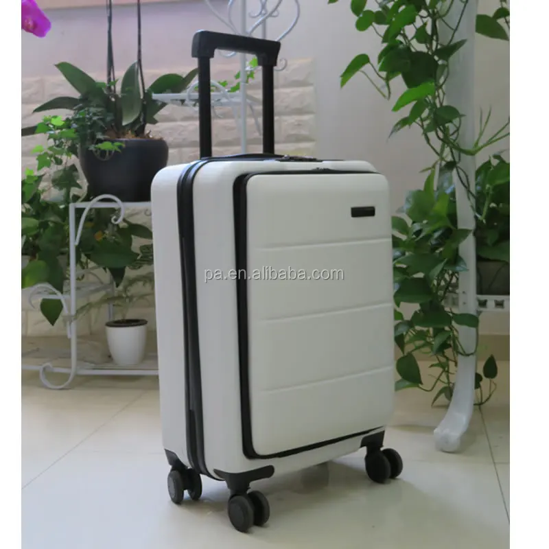 20'' Travelling Trolley Front Open Luggage Suitcases Laptop Pocket