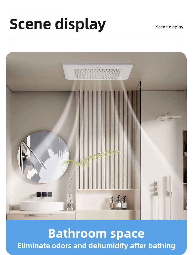 Bathroom Kitchen Exhaust Fan, 8-12inch, 3-Year - detail 16