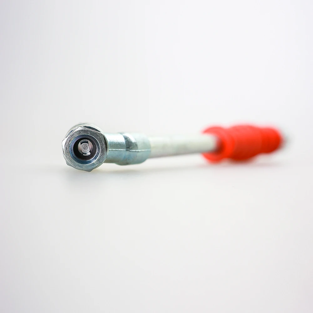 1/4 Inch Npt Female Heavy Duty Tire Inflator Chuck With Safety Rubber