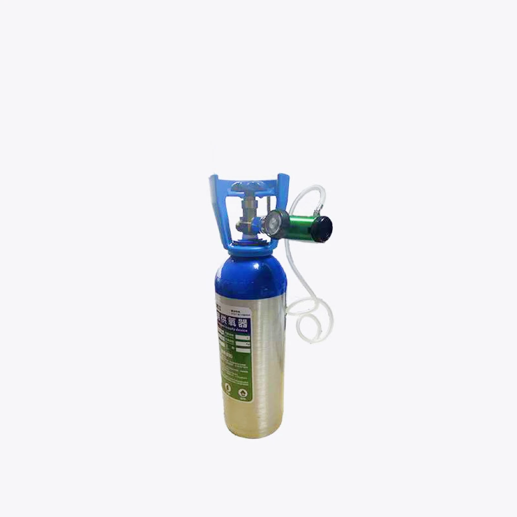 4l Small Portable Medical Oxygen Cylinders Oxygen Tanks With Gauge