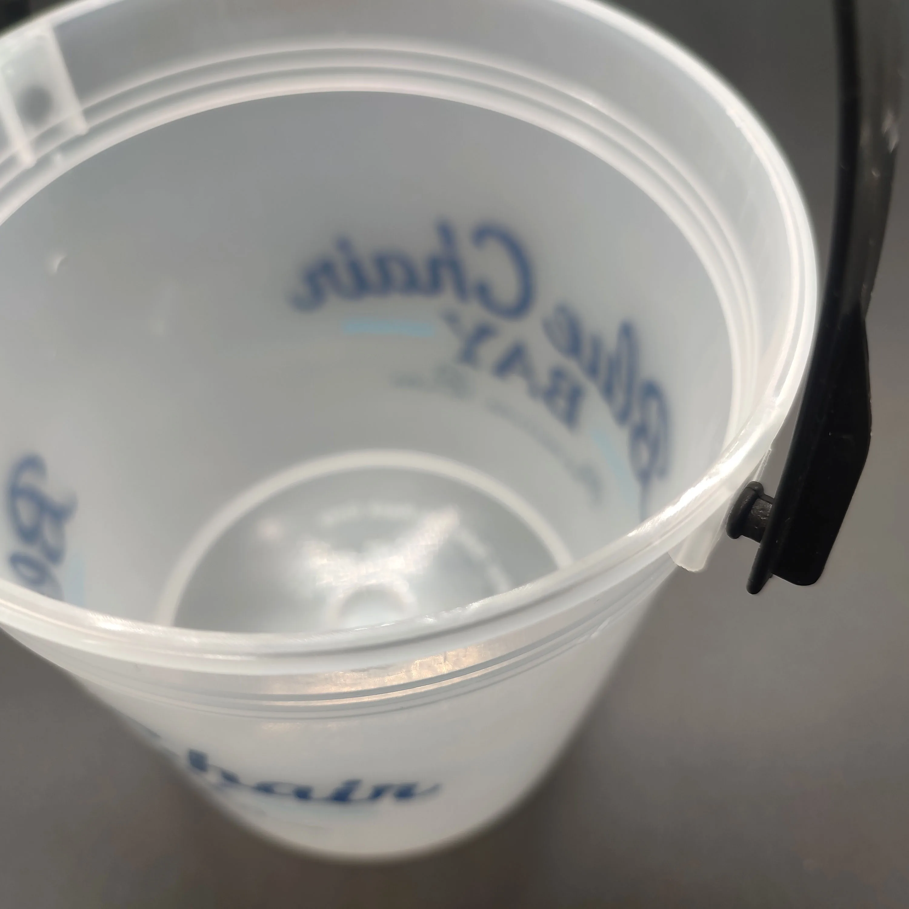 Plastic 32oz Buckets Cruzan Rum Plastic Beach Bucket Drinking Cup With