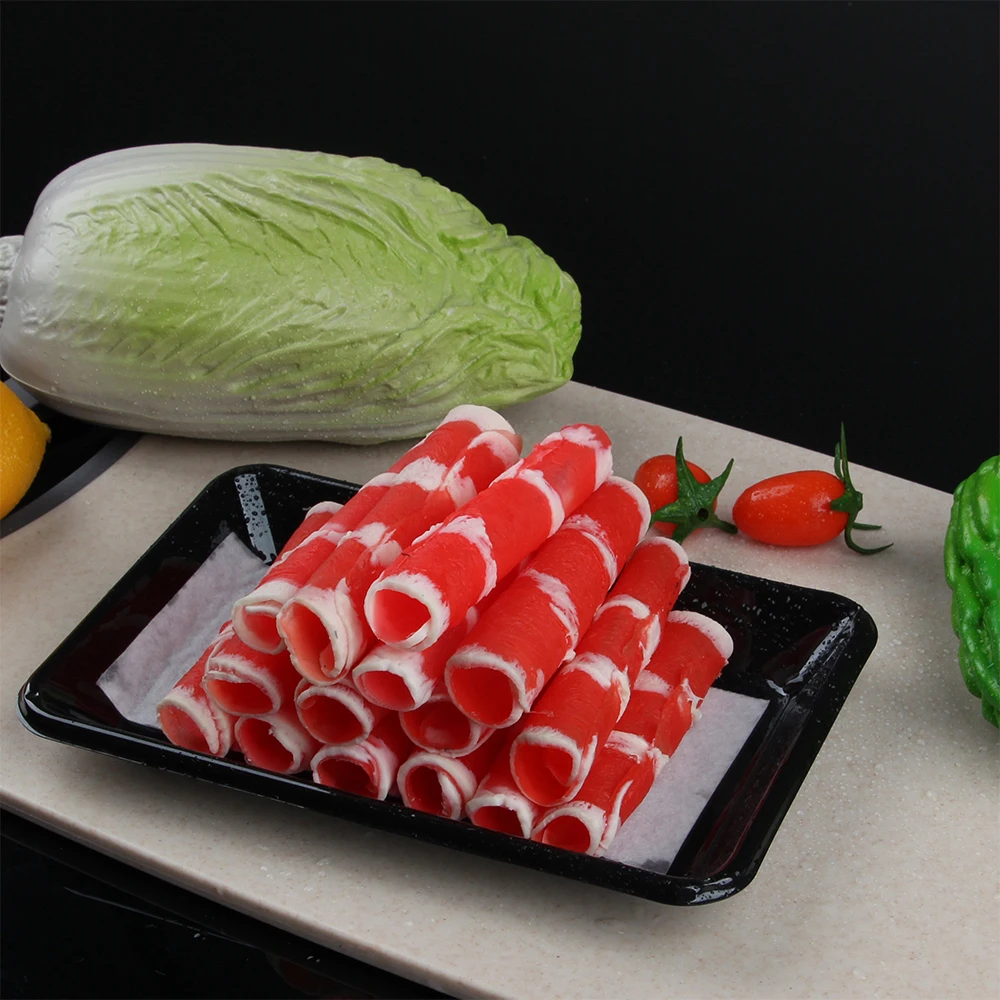 Various Sizes Moisture Absorber Mutton Disposable Meat Pad With