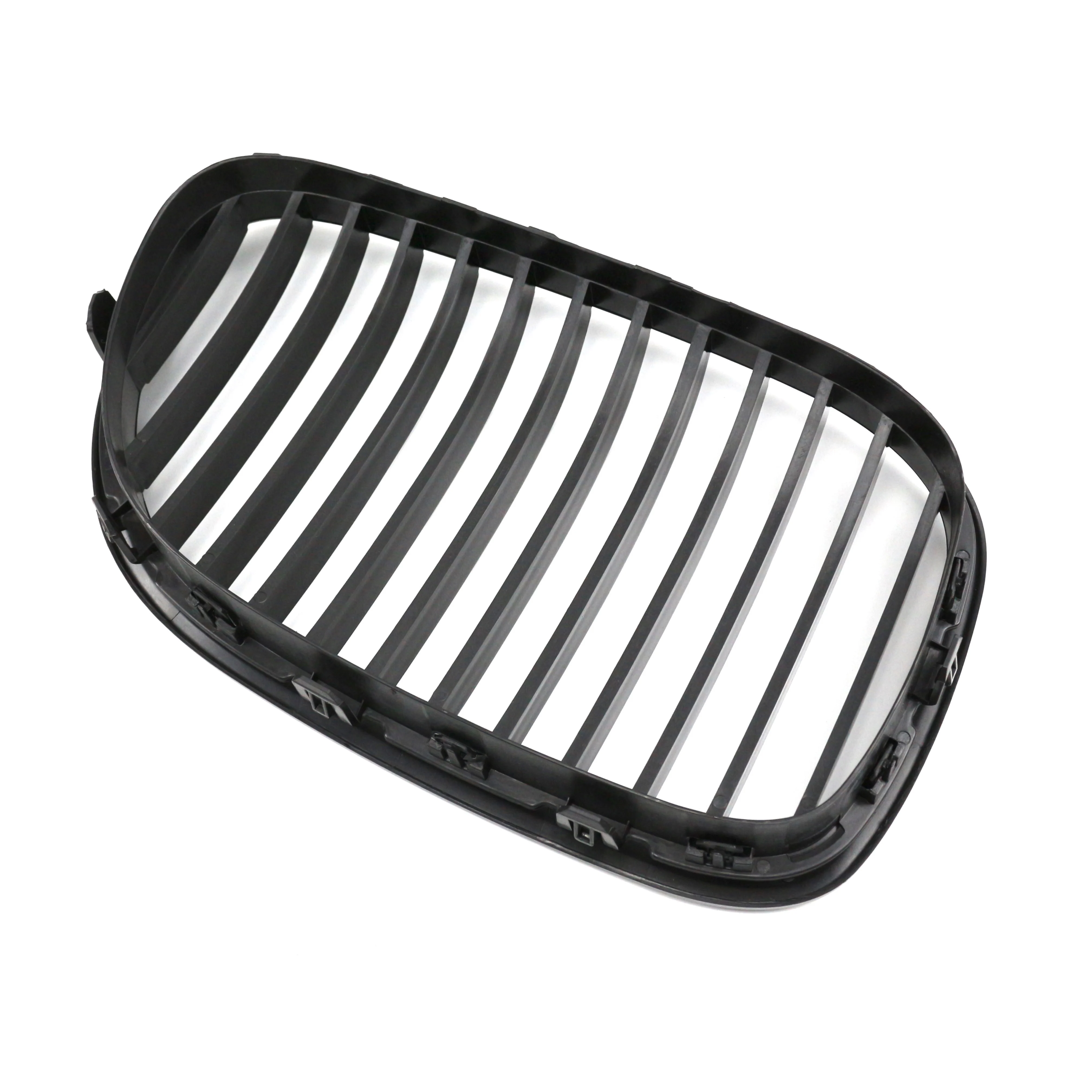 Auto Accessories Front Grille Bumper Grilles Single Slat Glossy Black 