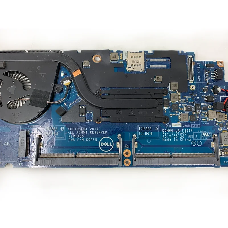 5290 Latitude Board Laptop Motherboard With Sr3w0 I5/8350u Cpu Cntkgt3