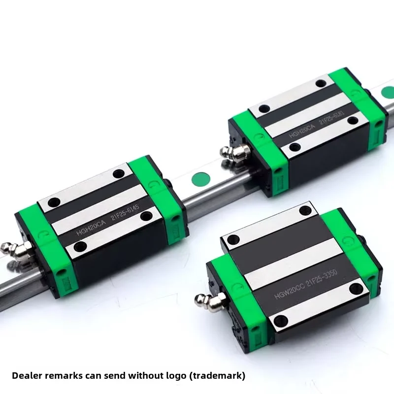 product hgr20 linear guide rail bearing steel square flange 25mm-9
