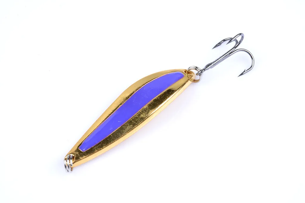 5g 7g 10g New Fishing Sequin Bait Metal Spoon Lure Hard Spinner