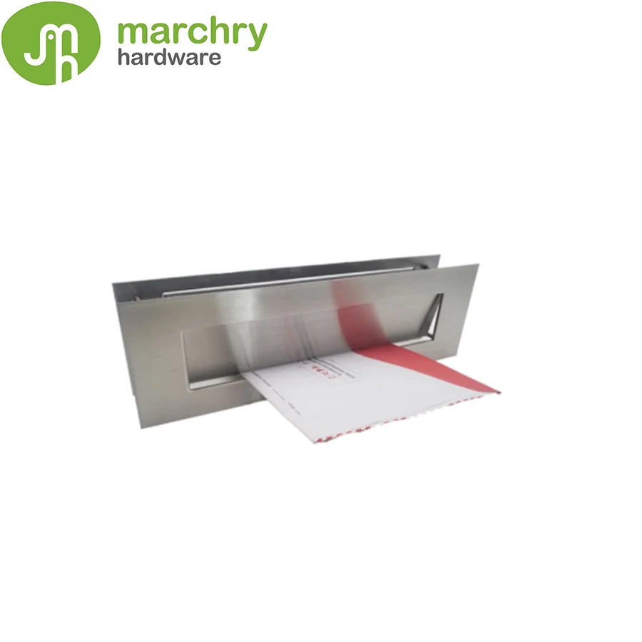
Ready to ship modern stainless steel letter mailbox box 