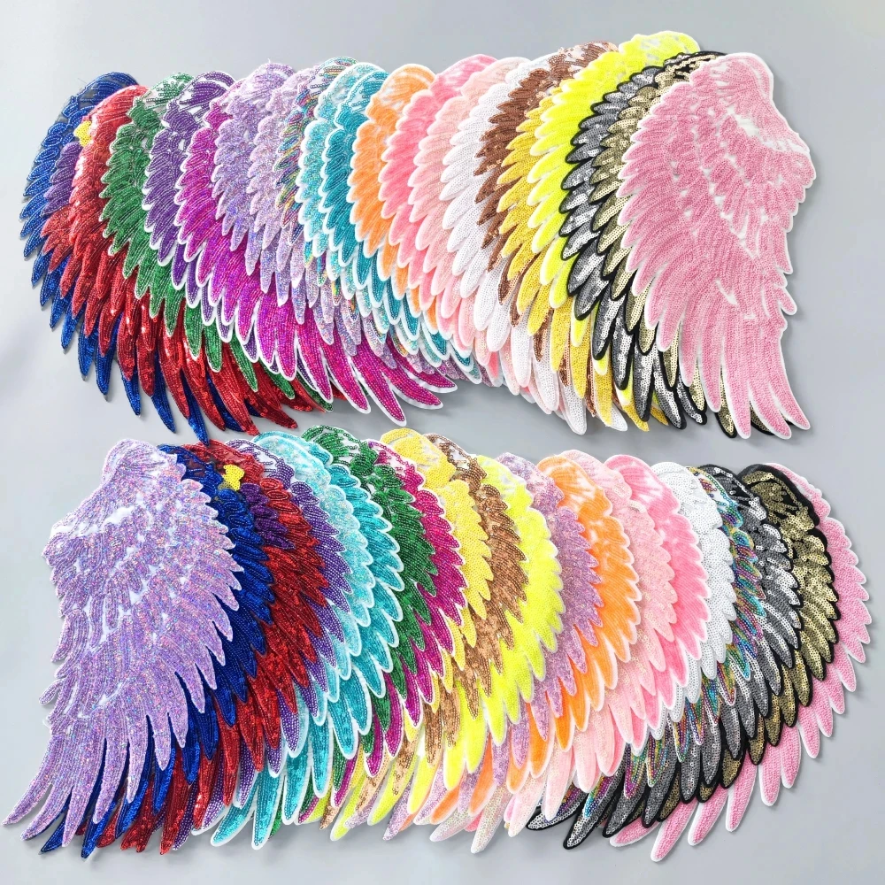 Embroidered Wing Patch Set
