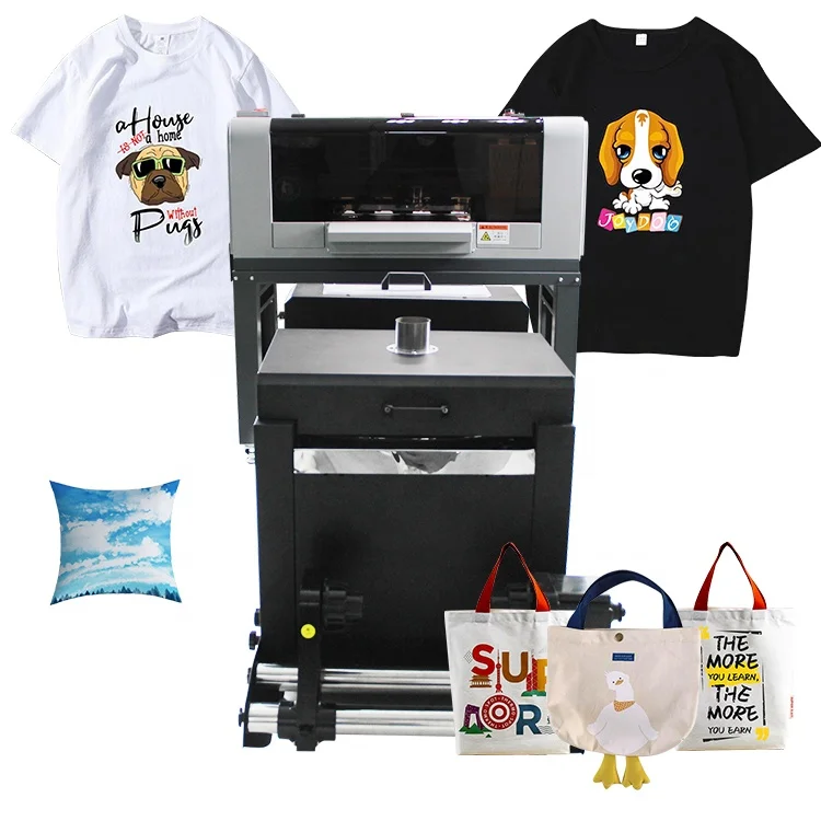 A3 30cm Dtf Printer 2 Xp600 Head Pet Film T-shirt Printer A3 Xp600 Dtf ...